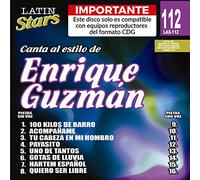 Guzman, Enrique - Karaoke Latin Stars