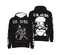 GUZNILNOA Men's Subs Punk Rock Band UK All-over Print Hoodie Trendy And Personalized Sweatshirt Travel And Sports Hoodies Multicolor 4XL