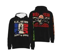 GUZNILNOA Men's Subs Punk Rock Band UK All-over Print Hoodie Trendy And Personalized Sweatshirt Travel And Sports Hoodies Multicolor 3XL