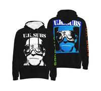 GUZNILNOA Men's Subs Punk Rock Band UK All-over Print Hoodie Trendy And Personalized Sweatshirt Travel And Sports Hoodies Multicolor L