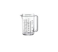 Guzzini 01320100 Measuring jug with handle, Transparent