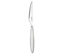 Guzzini 2300 Cutlery, ABS,SAN, 304 (18/10), Stainless Steel AISI 420 (Knife), White, 22.5 cm