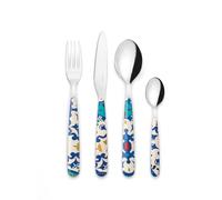 Guzzini 28194076 Cutlery Set, Stainless Steel, Mediterranean Blue