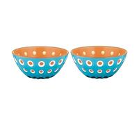 Guzzini 8008392301004 LE MURRINE Bowl, Acrylic, 300 milliliters, Azur Blue White Orange