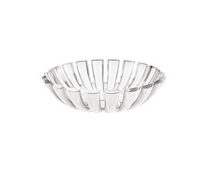 Guzzini BowlBread Basket 25 cm Round Turtleneck 29740142 Transparent White Organic Plastic Dishwasher
