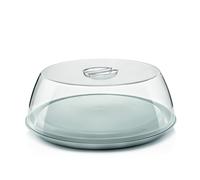 Guzzini Cake Carrier In Plastic Formecasa With Base Gray 33 Cm