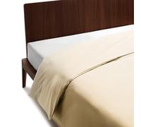 Guzzini Classic Double Duvet Cover Cotton 255 x 200 cm, 100% OekoTex Certified Percale Fresh and Breathable, Duvet Cover with 40 cm Flaps for Soft Durable Bedding