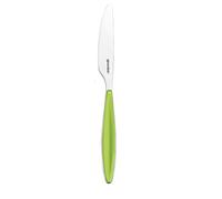 Guzzini Cutlery, ABS,SAN, 304 (18/10), Stainless Steel AISI 420 (Knife), Apple Green, 22.5 cm