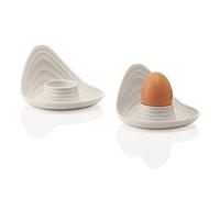 Guzzini Egg Cup Set, Milk White, di 2