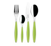Guzzini - Feeling, 24-Piece Cutlery Set - Apple Green, 15.8 x 7.5 x h25.5 cm - 23000084