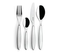 Guzzini - Feeling, 24-Piece Cutlery Set - White, 15.8 x 7.5 x h25.5 cm - 23000011
