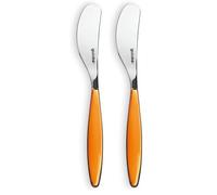 Guzzini Feeling Butter Knife, Orange, 16 cm (Pack of 2)