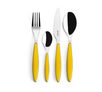 Guzzini Feeling cutlery set Amber, 24 pieces