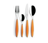 Guzzini Feeling cutlery set Clear orange, 24 pieces