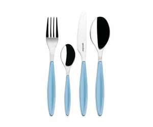 Guzzini Feeling cutlery set Sea blue, 24 pieces
