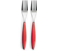 Guzzini Feeling Fork, Red (Pack of 2)
