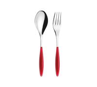 Guzzini Feeling serving utensils Clear red, 2 pieces