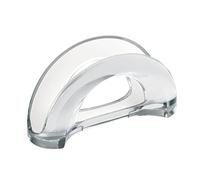 Guzzini Napkin Holder, White, 18.4x7.2x9.6 cm
