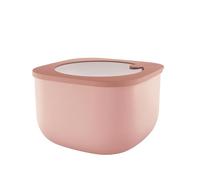 Guzzini - Kitchen Active Design, STORE&MORE BIO, Deep Airtight Fridge/Freezer/Microwave Containers (L) - Peach Blossom Pink, 19,5 x 19,5 x h12,3 cm | 2800 cc - 170724251