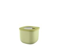 Guzzini - Kitchen Active Design, STORE&MORE BIO, Deep Airtight Fridge/Freezer/Microwave Containers (S) - Avocado Green, 12,2 x 12,2 x h9,8 cm | 750cc - 170722253