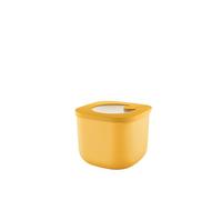 Guzzini - Kitchen Active Design, STORE&MORE BIO, Deep Airtight Fridge/Freezer/Microwave Containers (S) - Mango Yellow, 12,2 x 12,2 x h9,8 cm | 750cc - 170722236