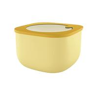 Guzzini - Kitchen Active Design, STORE&MORE, Deep Airtight Fridge/Freezer/Microwave Containers (L) - Ochre, 19,5 x 19,5 x h12,3 cm | 2800 cc - 170705165