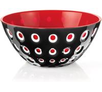 Guzzini Le Murrine 25cm Bowl Red & Black - Fruit Salad Decorative