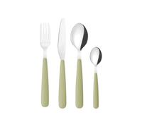 Guzzini 127500257 Cutlery Set, Stainless Steel, Seaweed Green