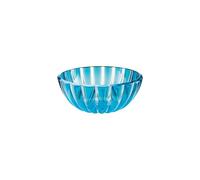 Guzzini Salad Bowl Container M 20 cm Round Turtleneck 29690148Transparent Blue Organic Plastic 1500cc Dishwasher