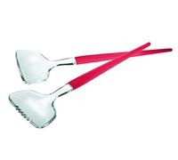 Guzzini Salad Servers 32 Cm. Vintage Tkm, Acrylic, Red, 0.1 x 0.1 x 0.1 cm