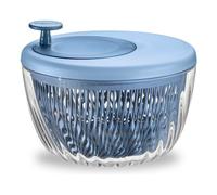 Deep air blue SALAD SPINNER WITH LID Ø26CM 'SPIN&STORE' "PREPARATION"