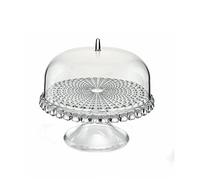 Guzzini, Small Cake Stand With Dome Tiffany, Ø30 x h27 cm