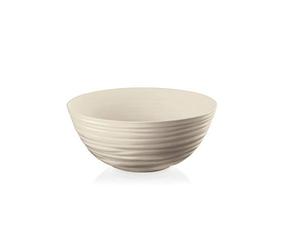 Guzzini - Tierra, L bowl in recycled plastic, container - clay, Ø25 x H10.5 cm | 3100ml - 17502579