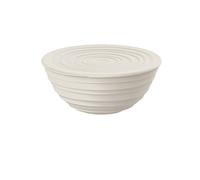 Guzzini - Tierra, M Bowl with Lid - Milk White, Ø 18xh7,8 cm | 1090 cc - 175003156