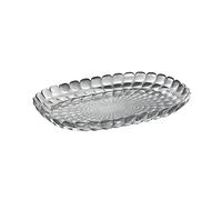 Guzzini Trays, SMMA, Sky Grey, 32 x 22.5 x h3 cm