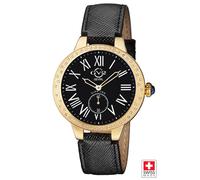 Gv2 Astor 9112 Swiss Quartz Watch In Black Black One Size