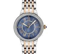 GV2 Women's Astor II Blue MOP Dial 2 Tone RG Swiss Quartz Watch