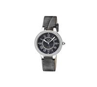 Gv2 Astor Ii, Swiss Quartz Watch, Mop Black Dial, Hand Made Italian Leather, And Sapphire Crystal Black One Size