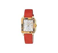 Gv2 Bari Tortoise 9246.1 Swiss Quartz Watch In Red Red One Size
