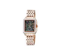 Gv2 Bari Tortoise, Swiss Quartz Watch, Black Mop Dial, 316L Stainless Steel, And Sapphire Crystal In Rose Gold Rose Gold One Size