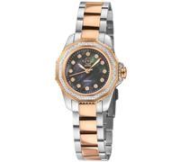 Gv2 Cortina, Swiss Quartz Watch, Black Mop Dial, 316L Stainless Steel, And Sapphire Crystal Multi One Size