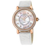 Gv2 Marsala Leather Swiss Quartz Watch In White White One Size