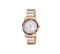 Marsala Tortoise, Swiss Quartz Watch, MOP White Dial, 316L Stainless Steel, and Sapphire Crystal GV2 Rose One Size