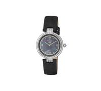 GV2 Women's Matera Black Mother of Pearl Dial Black 12800 Diamond Watch GV2 Black One Size
