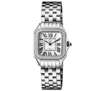 Gv2 Milan, Swiss Quartz Watch, White Dial, 316L Stainless Steel, And Sapphire Crystal In Silver Silver One Size