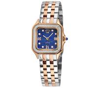 GV2 Milan Women's Blue Lapis Dial Two Toned Blue Cabochon Stone GV2 Gold One Size