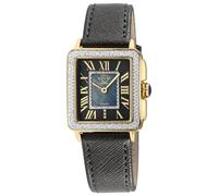 Gv2 Padova 12307 Swiss Quartz Watch In Black Black