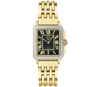 GV2 Women's Padova, Swiss Quartz Watch, Black Dial, 316L Stainless Steel, & Sapphire Crystal in Gold GV2 Gold One Size