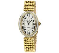 Piazza Navona, Swiss Quartz Watch, White Dial, 316L Stainless Steel, and Sapphire Crystal GV2 Gold One Size