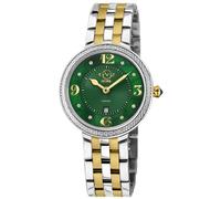 GV2 Women's Verona, Swiss Quartz Watch, Green MOP Dial, 316L Stainless Steel, & Sapphire Crystal